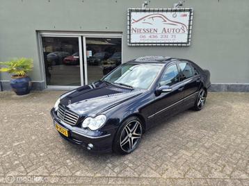 Mercedes C-klasse 230 Kompressor Avantgarde Leer/Dak/Sport beschikbaar voor biedingen