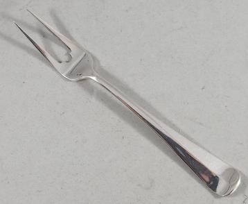 Zilveren beleg vorkje Haags Lofje antiek 835 zilver beschikbaar voor biedingen
