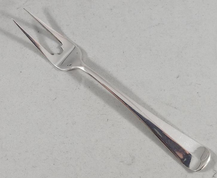 Zilveren beleg vorkje Haags Lofje antiek 835 zilver, Antiek en Kunst, Antiek | Goud en Zilver, Zilver, Ophalen of Verzenden