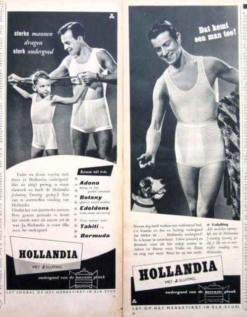 27 vintage advertenties reclames kleding mode 54-65 fashion, Verzamelen, Merken en Reclamevoorwerpen, Gebruikt, Gebruiksvoorwerp