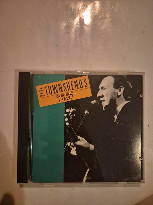 Pete Townshend - Deep end live! Cd. 1986, Cd's en Dvd's, Cd's | Rock, Gebruikt, Alternative, Ophalen of Verzenden