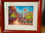 Utrecht Eveline Bouwkamp 76,5x68 zeefdruk, Antiek en Kunst, Ophalen of Verzenden