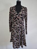 J290 -Zwart-groen-roze Zilch jurk maat XL (1), Kleding | Dames, Zwart, Maat 46/48 (XL) of groter, Ophalen of Verzenden, Zo goed als nieuw