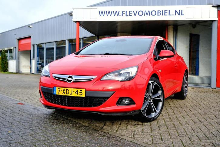 Opel Astra GTC 1.4 Turbo 140pk Sport Navi|Leder|20"LMV|Clima, Auto's, Opel, Bedrijf, Te koop, Astra, ABS, Airbags, Airconditioning