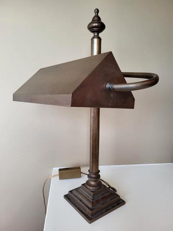 Antieke Bureaulamp - Stijlvolle Verlichting beschikbaar voor biedingen