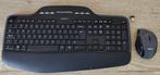 Logitech toetsenbord met muis, Computers en Software, Toetsenborden, Ophalen of Verzenden, Zo goed als nieuw, Draadloos, Ergonomisch