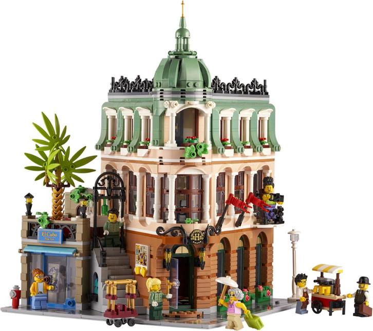 Lego 10297 Boetiekhotel, Kinderen en Baby's, Speelgoed | Duplo en Lego, Zo goed als nieuw, Lego, Complete set, Ophalen