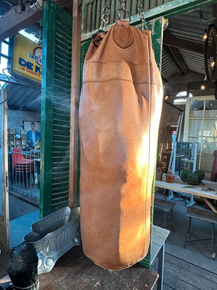 Leren bokszak nieuwe boksbal zak boksen, Sport en Fitness, Boksen, Nieuw, Bokszak, Ophalen of Verzenden