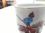 Vintage mok met aap op paard Pools porselein jaren '60, Huis en Inrichting, Keuken | Servies, Gebruikt, Ophalen of Verzenden, Overige stijlen