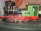 Märklin Locomotief + Platte Wagon Spoor 1 - Nette Staat, Ophalen, Wisselstroom, Wagon, Zo goed als nieuw