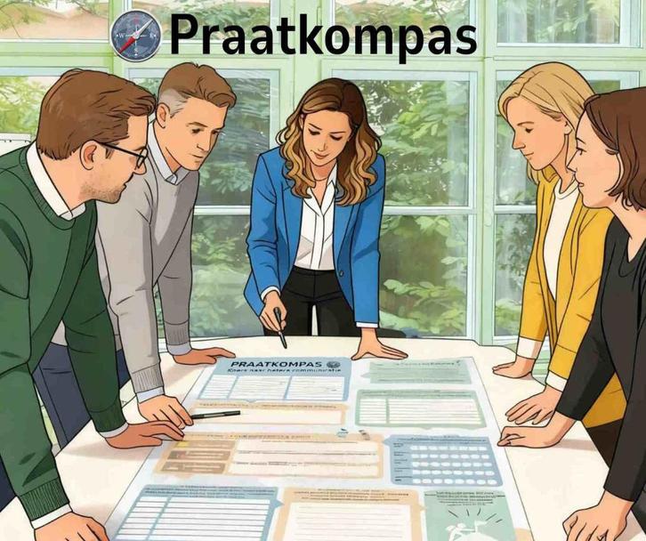 Meer begrip, minder stress: het Praatkompas voor TEAMS, Boeken, Studieboeken en Cursussen, Nieuw, HBO, Beta, Ophalen of Verzenden