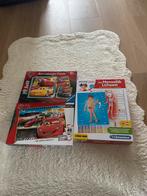 Puzzel Set - Cars & Het Menselijk Lichaam, Ophalen, Zo goed als nieuw, Box-set