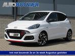 Hyundai i10 1.0 T-GDI 100 PK N Line 2e eigen | dealer onderh, Voorwielaandrijving, Gebruikt, Zwart, Wit