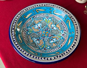 Prachtige diepe saladeschaal 37 cm beschikbaar voor biedingen