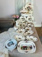 Sarreguemines Obernai Servies - Compleet & Zeldzaam!, Antiek en Kunst, Antiek | Servies compleet, Ophalen