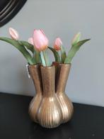 Aglio Toetervaas Nieuw 16x21 cm Daan Kromhout Goud, Huis en Inrichting, Woonaccessoires | Vazen, Daan Kromhout, Overige kleuren