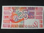 25 Gulden biljet 1989 - roodborstje, Ophalen of Verzenden, 25 gulden, Los biljet