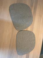 2 Grijze Hay AAC22 Stoelkussens - Zo Goed Als Nieuw, Huis en Inrichting, Stoelen, Twee, Ophalen of Verzenden, Zo goed als nieuw