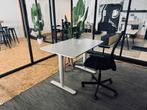 Ikea zit sta bureau wit (eventueel met stoel), Huis en Inrichting, Bureaus, Ophalen, Zo goed als nieuw