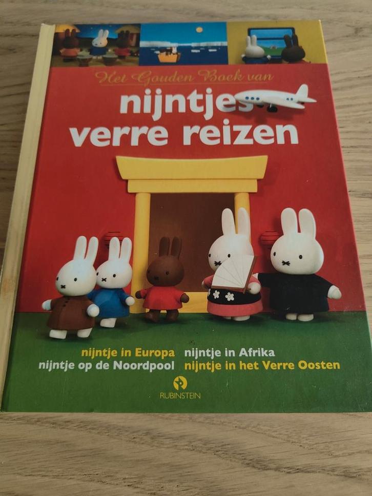 Dick Bruna - Het Gouden Boek van nijntjes verre reizen, Boeken, Kinderboeken | Kleuters, Zo goed als nieuw, Fictie algemeen, Ophalen of Verzenden