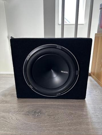Subwoofer: Hertz HX 300D, met dichte kist beschikbaar voor biedingen
