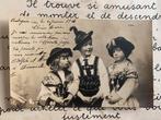 21-1-1904 Kindjes in Tiroler klederdracht (NN), Ophalen of Verzenden, Voor 1920, Gelopen, Kinderen