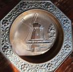 Messing WANDBORD / Wand Bord MOLEN, Antiek en Kunst, Antiek | Wandborden en Tegels, Ophalen of Verzenden