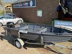 te koop mooie nieuwe visboot qwest B421S met 20 pk, Ophalen, 10 tot 30 pk, Aluminium, Zo goed als nieuw