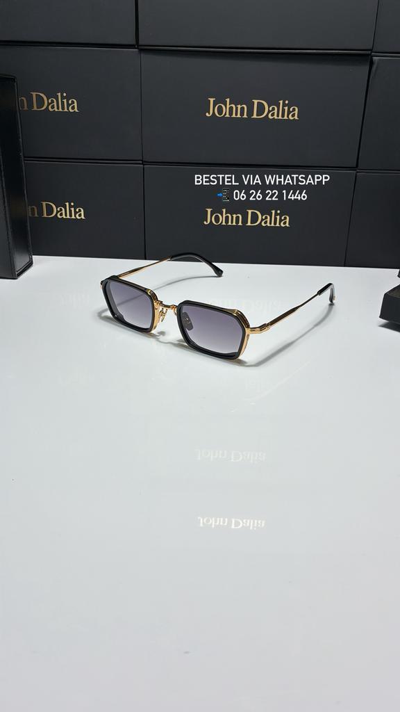 John dalia paul c100 zonnebril, Sieraden, Tassen en Uiterlijk, Zonnebrillen en Brillen | Heren, Nieuw, Overige merken, Zwart, Ophalen of Verzenden