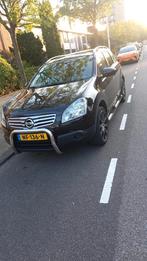 Nissan Qashqai+2 2.0 2WD 2010 Zwart, Auto's, Nissan, Voorwielaandrijving, Stof, 4 cilinders, 7 stoelen