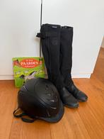 Paardrij set zwart, Dieren en Toebehoren, Paardrijkleding, Ophalen of Verzenden, Gebruikt, Dames
