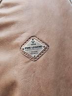 PME Legend schapen / lamsleren jas met windvangers (M), Bruin, Maat 48/50 (M), ., Ophalen of Verzenden