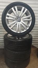 17"Originele VW High-Line Velgen+Banden Touran/Golf/Caddy !!, Auto-onderdelen, Banden en Velgen, 17 inch, Banden en Velgen, Gebruikt