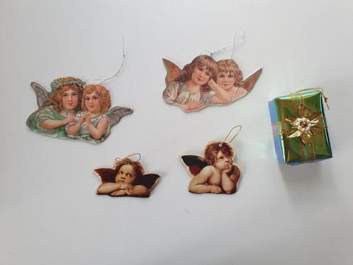 Romantische Kerstdecoratie - Kerstboom Engelen - Vintage '90, Diversen, Kerst, Zo goed als nieuw, Ophalen of Verzenden