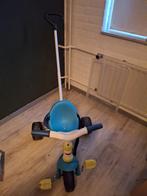 Smoby driewieler met duwstang, Ophalen of Verzenden, Zo goed als nieuw, Smoby, Duwstang