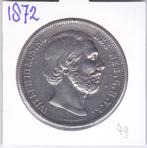 Rijksdaalder 1872 Willem 3 voor 49 euro, Postzegels en Munten, Munten | Nederland, Koning Willem III, Zilver, Ophalen of Verzenden
