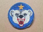 WWII US Alaskan Department Defence Command patch, Verzenden, Amerika, Embleem of Badge