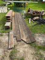 Terrasdelen., Tuin en Terras, Ophalen, Zo goed als nieuw, Hout