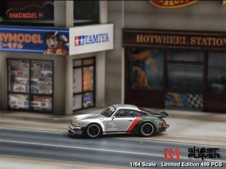Singer Turbo study 1:64 Street warrior 030, Hobby en Vrije tijd, Modelauto's | Overige schalen, Nieuw, Auto, Verzenden