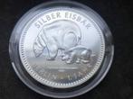 2017 Berlin Eisbär - 1 oz silver in coincard, Ophalen of Verzenden, Zilver