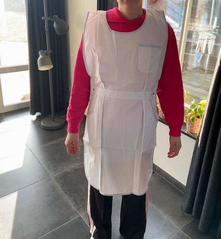 Zuster schort maat M (13 stuks), Kleding | Heren, Carnavalskleding en Feestkleding, Nieuw, Kleding, Carnaval, Maat 48/50 (M), Ophalen of Verzenden