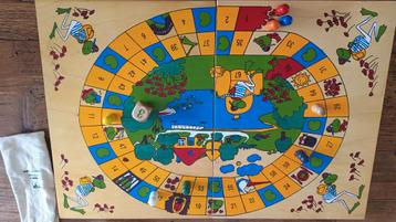 Janbibejan  Ganzenbord Spel - Houten Uitvoering beschikbaar voor biedingen