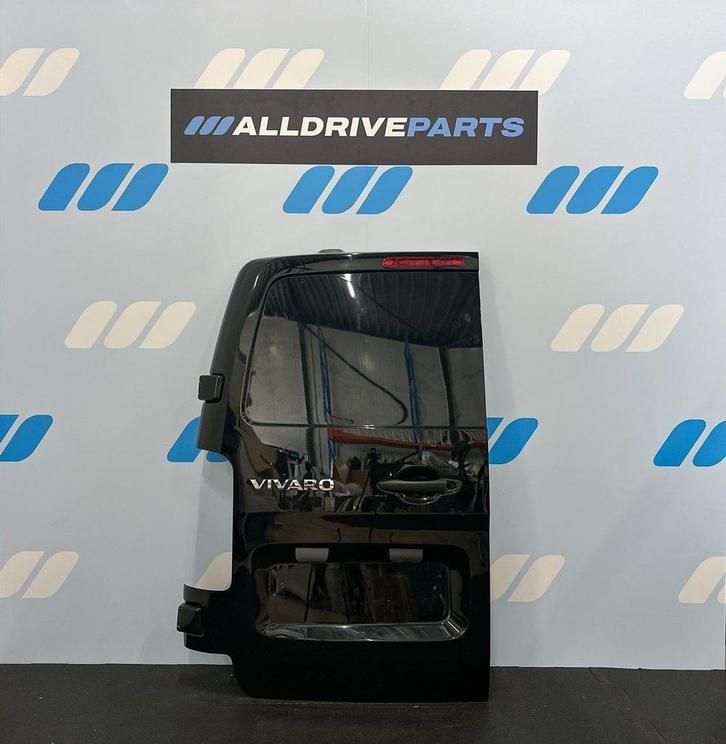 Opel Vivaro Achterdeur links dicht zwart 9811895280, Auto-onderdelen, Carrosserie en Plaatwerk, Deur, Achter, Links, Gebruikt
