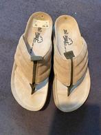 Slippers leder beige Bio Tree kwaliteit - Birkenstock, Slippers, Verzenden, Beige, Nieuw