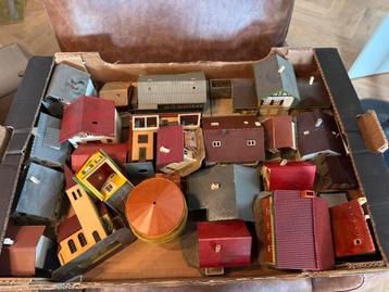 Mix set van verzameling huisjes en gebouwen 1:87 beschikbaar voor biedingen
