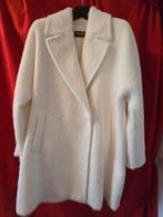 Max Mara Studio, white, alpaca and wool coat, Ophalen of Verzenden, Zo goed als nieuw, Maat 38/40 (M), Wit