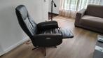 Elektrische Relaxstoel Leer - Comfortabel!, Huis en Inrichting, Fauteuils, Ophalen, Gebruikt, Leer, 75 tot 100 cm