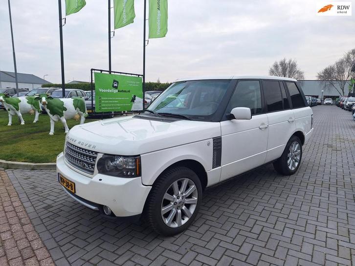 Land Rover RANGE ROVER 3.0 diesel / Grijs Kenteken / APK sep, Auto's, Bestelauto's, Bedrijf, Te koop, Airconditioning, Alarm, Lederen bekleding