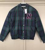 Nieuwe NIK&NIK blauwe geruite warme bomberjack, mt 158/164!, Meisje, Nieuw, Nik&Nik, Ophalen of Verzenden