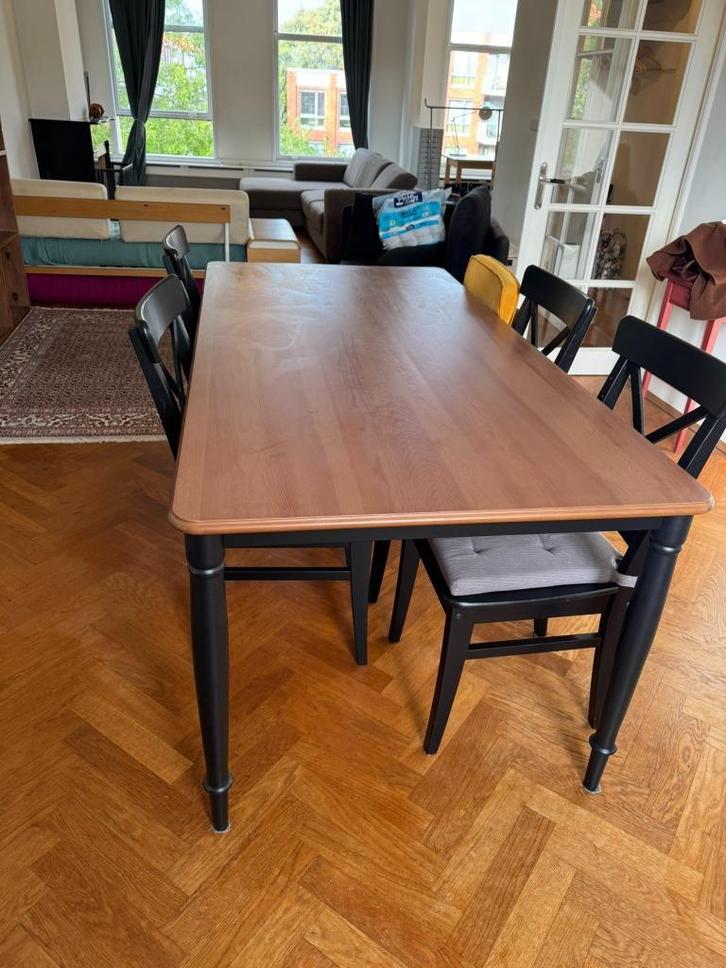 Eettafel - Danderyd (IKEA), Huis en Inrichting, Tafels | Eettafels, Zo goed als nieuw, 50 tot 100 cm, 150 tot 200 cm, Rechthoekig